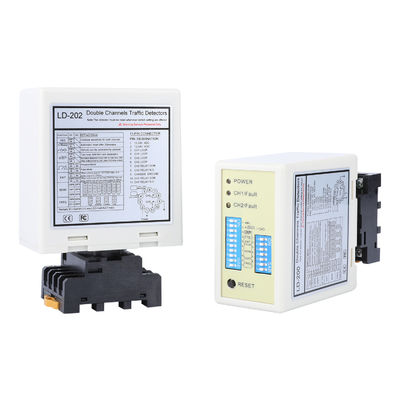 Mua Năng lượng thấp 12-24 VADC Bộ phát hiện vòng lặp kênh kép cho cổng truy cập sản xuất trực tuyến