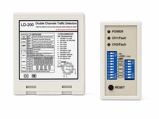 Mua Vehicle Loop Detector for Industrial Gate Control with Dual Channel Detection and Relay Output sản xuất trực tuyến