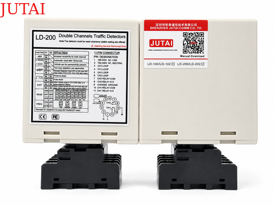 Mua Dual Channel Vehicle Loop Detector with 20–2000 μH Loop Inductance and Adjustable Frequency sản xuất trực tuyến