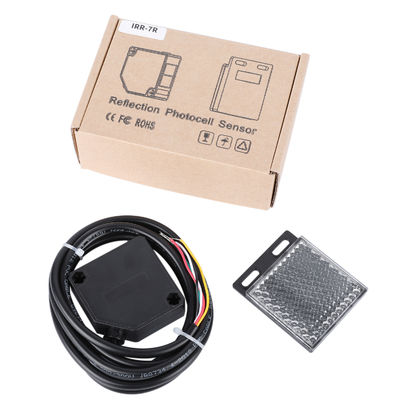Cảm biến IR phản xạ tầm phát hiện 7 m với đầu ra relé Kiểm soát nước và lý tưởng cho sử dụng công nghiệp