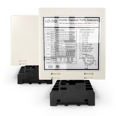Phát ra Relay Presence Relay Dual Channel Detector for AGV Safety Collision Prevention Real-Time LED Diagnostics Robust